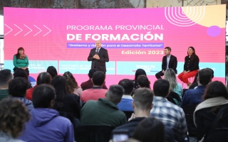 Perotti participó de una jornada de formación de gestión para el Desarrollo Territorial