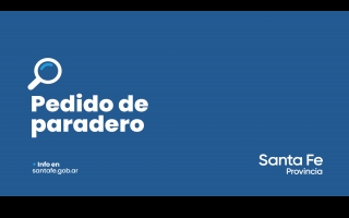 Se solicita información sobre el paradero de Natalia Liliana Soledad Acosta