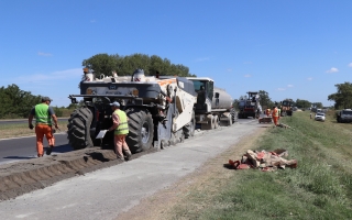 La provincia realizará mejoras en la calzada de la autopista Rosario - Santa Fe