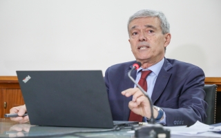 El ministro Agosto informó la situación financiera y presupuestaria de la provincia