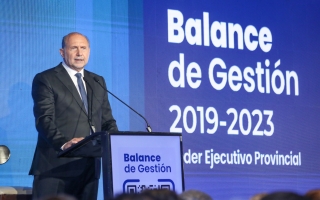 Perotti: “Dejamos una provincia con un piso muy superior al que recibimos”