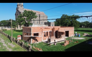 Con el Programa de Obras Urbanas, Presidente Roca avanza en la construcción de un Centro de Salud