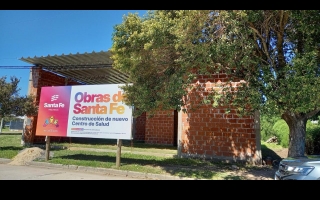 Con aportes provinciales, finalizó la primera etapa para el nuevo Centro de Salud de San Carlos Norte