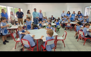 Programa Mil Aulas: inauguraciones en cinco localidades del Departamento San Cristóbal