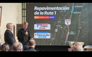 Pullaro invierte en otro tramo clave de la Ruta 1: “Todos están mirando qué pasa en Santa Fe que hay obra pública”