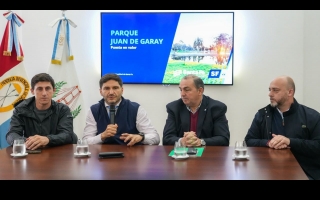 Pullaro impulsa obras por $ 4.350 millones para transformar el Parque Garay y el Acceso Oeste de Santa Fe