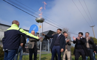Pullaro inauguró el Gasoducto Regional Sur: “En Santa Fe la obra pública no es sinónimo de corrupción, sino de desarrollo, igualdad y trabajo”