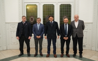 Pullaro llevó a la UIA el modelo productivo de Santa Fe y planteó una agenda común para ganar competitividad
