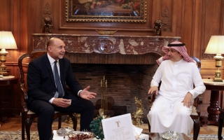 Perotti mantuvo una reunión de trabajo con el embajador de Arabia Saudita