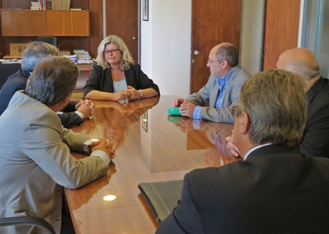 La ministra de Educación recibió a las autoridades de la Universidad Nacional del Litoral