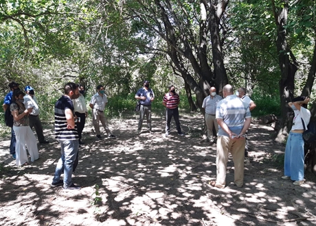 Representantes del gobierno provincial se reunieron con autoridades del Conicet Santa Fe en Alto Verde