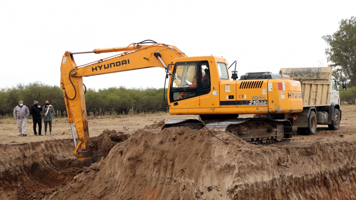 La Provincia avanza en obras para el complejo ambiental del consorcio de la costa