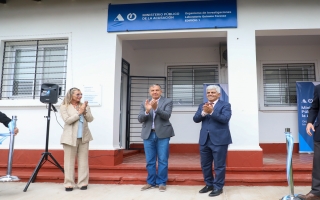 La provincia participó de la inauguración del Laboratorio Químico Forense del Organismo de Investigaciones del MPA