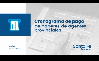 La provincia dio a conocer el cronograma de pago de haberes correspondiente a marzo