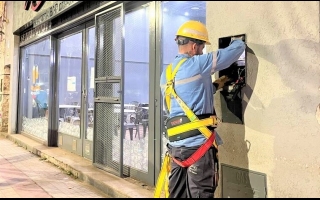La EPE realizó operativos en zonas comerciales de Rosario para disminuir pérdidas no técnicas