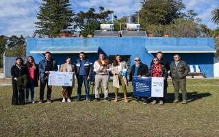 La provincia continúa incorporando energías renovables en instituciones deportivas