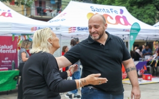 Los vecinos de barrio El Pozo fueron los protagonistas de otra jornada de “Santa Fe Acá”