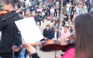 Provincia comenzó a desarrollar el programa cultural Sinfonía Rodante