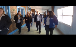 Tejeda recorrió el departamento 9 de Julio y firmó convenios para fortalecer políticas sociales