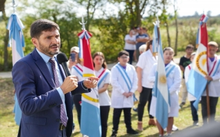 Pullaro: “La obra pública genera más igualdad cuando llega a cada una de las localidades de la provincia”