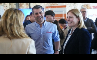 Scaglia en la Expo Empleo: “En un contexto de dificultad en Argentina, Santa Fe apuesta al trabajo para salir adelante”