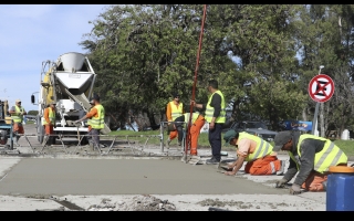 Avanza la obra de bacheo que Santa Fe y Entre Ríos llevan adelante en los accesos al Túnel Subfluvial