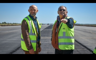 Provincia avanza con la modernización del Aeropuerto de Rosario: en menos de 45 días, la obra ya está ejecutada al 48 %