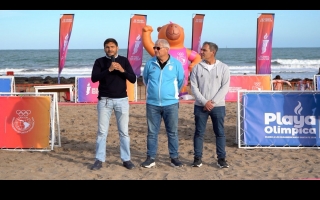 Arrancó en Mar del Plata la Playa Olímpica rumbo a los Suramericanos: “Santa Fe pretende ser la capital del deporte”, dijo Pullaro