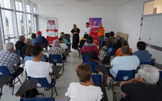 Cudaio: Provincia fortalece el trabajo con pacientes y equipos de salud en el Hospital Jaime Ferré