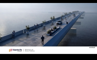 Obra histórica para la ciudad de Santa Fe: Provincia construirá un puente sobre los pilares de la Laguna Setúbal