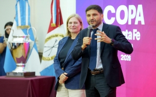 Pullaro lanzó la Copa Santa Fe y reafirmó el objetivo de convertir a la provincia “en la capital nacional del deporte”