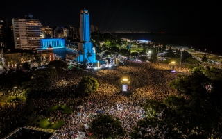 El megarecital de Fito Páez en Rosario “marca un camino hacia adelante para la ciudad”, destacó Puccini