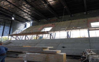 Juegos Suramericanos en Rosario: cómo avanzan los dos nuevos estadios, el Centro Acuático y la Villa para alojar a los atletas