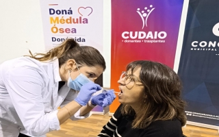 En Rafaela: Cudaio continúa ampliando la campaña para sumar donantes de médula ósea mediante hisopado bucal