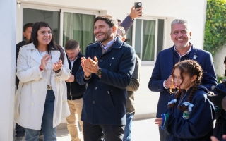 Pullaro supervisó el avance de obras en localidades del departamento Constitución
