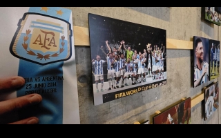 Messi, protagonista de una muestra fotográfica en el Molino Fábrica Cultural