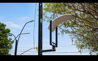 La gestión de Pullaro transforma la infraestructura urbana de San Jorge con obras viales en sus principales accesos