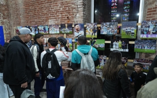 Messi, protagonista de una muestra fotográfica en Rafaela