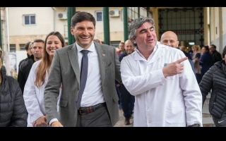 Pullaro: “En Santa Fe estamos orgullosos de nuestros equipos de salud”
