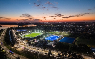 Juegos Suramericanos: así son las dos canchas de hockey inauguradas para Santa Fe 2026