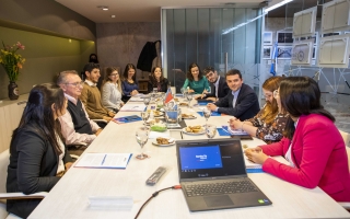 La Provincia mantuvo una reunión de trabajo con el Fondo Al-INVEST Verde de la Unión Europea