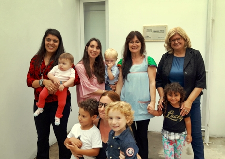 Balagué inauguró una sala en el jardín de infantes N° 298 “Tira con Tirita” en Rosario