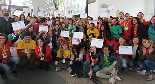 Balagué participó del cierre de la instancia provincial de Eureka, Santa Fe. Feria de Ciencias y Tecnología