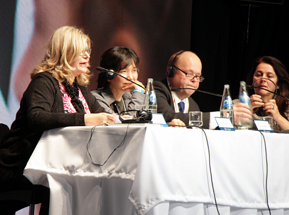 Balagué presentó la política educativa santafesina en el Congreso Internacional de Ciudades Educadoras