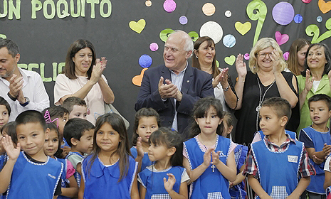 La escuela primaria 1335 de Reconquista ahora tiene un nuevo edificio para su Nivel Inicial