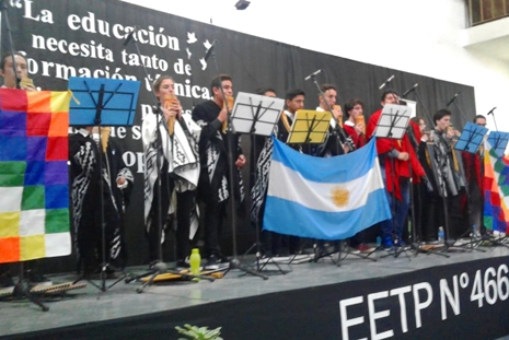 La escuela técnica Nº 466 de Rosario celebró su 75° aniversario