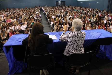 La ministra Mengarelli abrió el Congreso de Educación Aula Hoy en Rosario