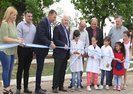 Lifschitz inauguró obras en localidades del departamento San Cristóbal