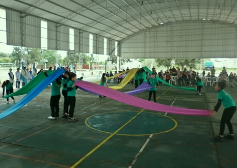Quedó inaugurado el playón cubierto del Centro de Educación Física Nº 25 de Tostado