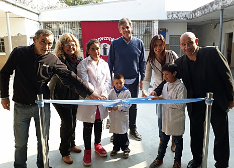 Se inauguraron obras en dos escuelas de la ciudad de Santa Fe